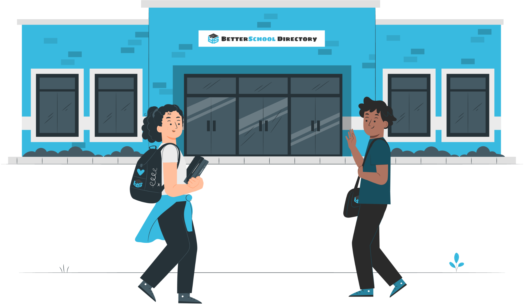 Better School Directory Illustration